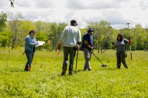 Trail of Tears, Steelville, MO.  On the ground, no dig, investigations.