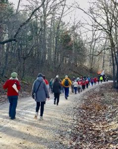 Walking the path along the Trail of Tears