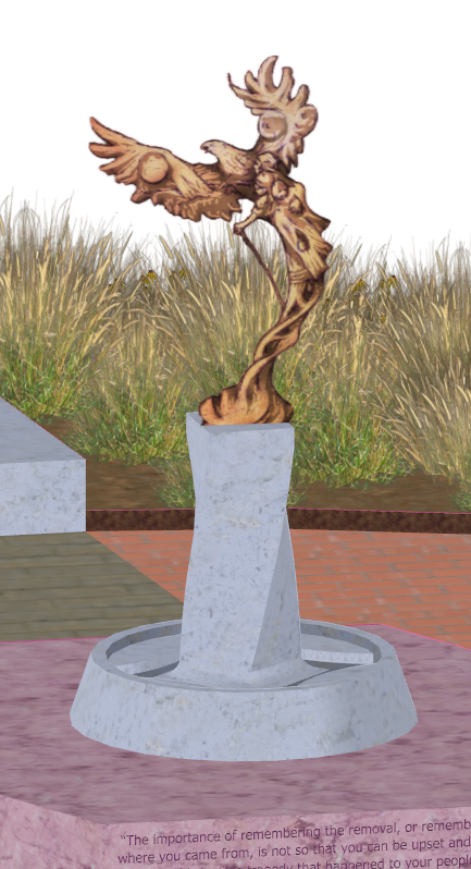 The monument is being designed and sculpted by Daniel Horsechief, an accomplished Cherokee artist whose work is recognized nationwide for its cultural depth and artistic excellence. His sculpture will serve as a powerful tribute to the Cherokee people who endured forced removal through Missouri, honoring both their suffering and their enduring resilience.